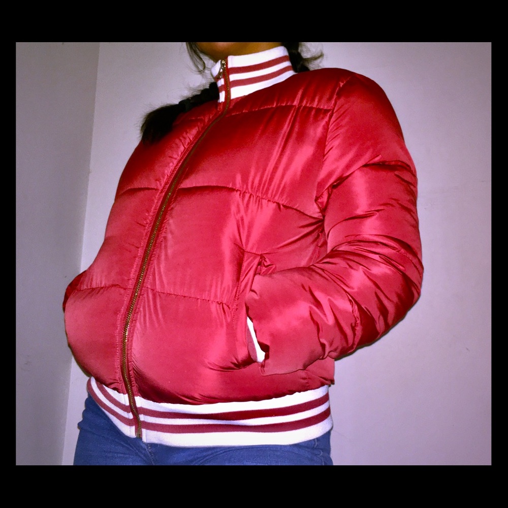 A puffer jacket